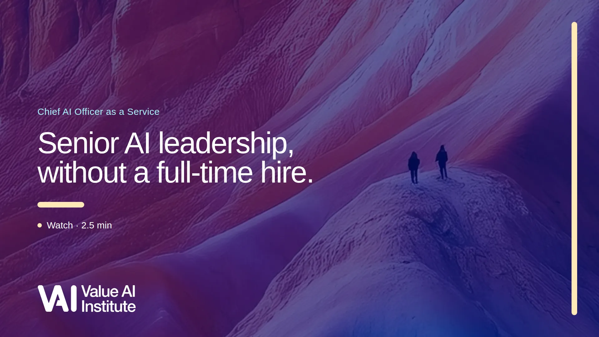 Chief AI Officer as a Service in brief – video preview